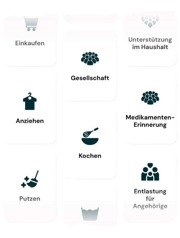 Wie kann mir meine Betreuungskraft helfen